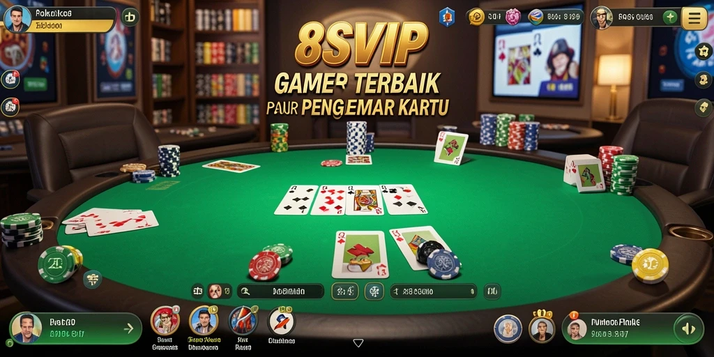 Tangkapan layar dari gameplay menarik Poker di 8SVIP.