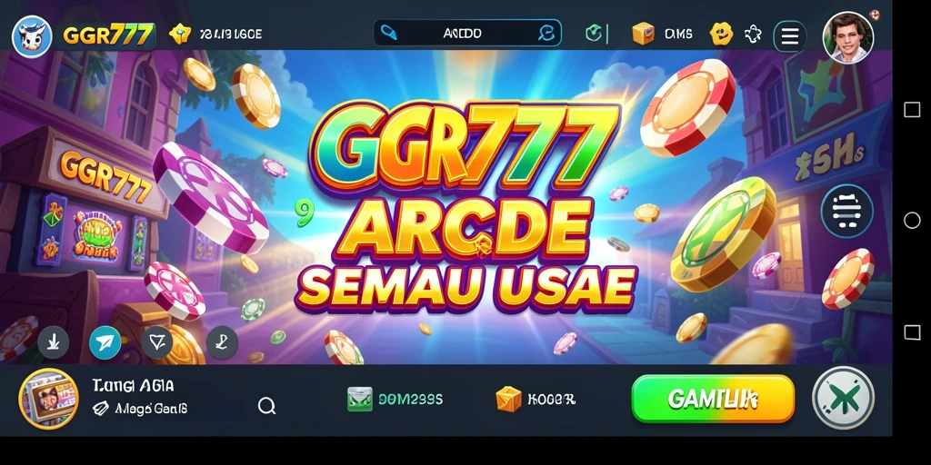 Screenshot GGR777 menampilkan aksi seru dalam gameplay Arcade yang mendebarkan.