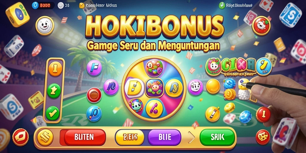 Tampilan menarik dari gameplay HOKIBONUS yang penuh aksi Bingo.