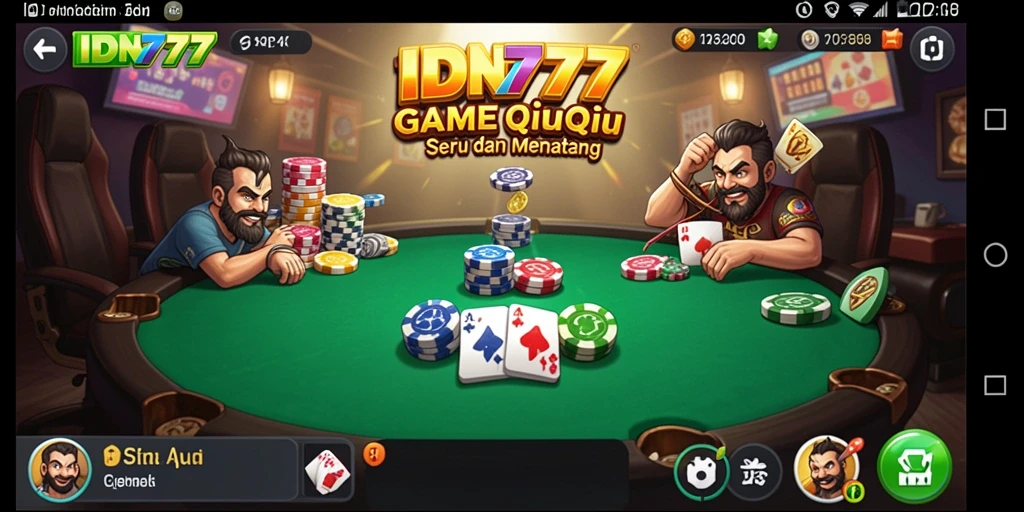Pengalaman gameplay QiuQiu yang seru dan penuh tantangan.