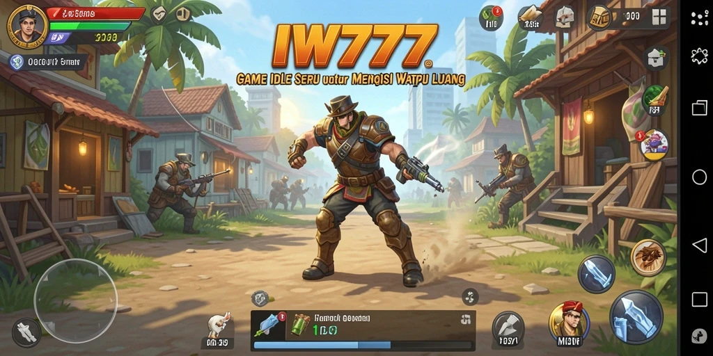 Tampilan gameplay seru dan interaktif dari IW777.