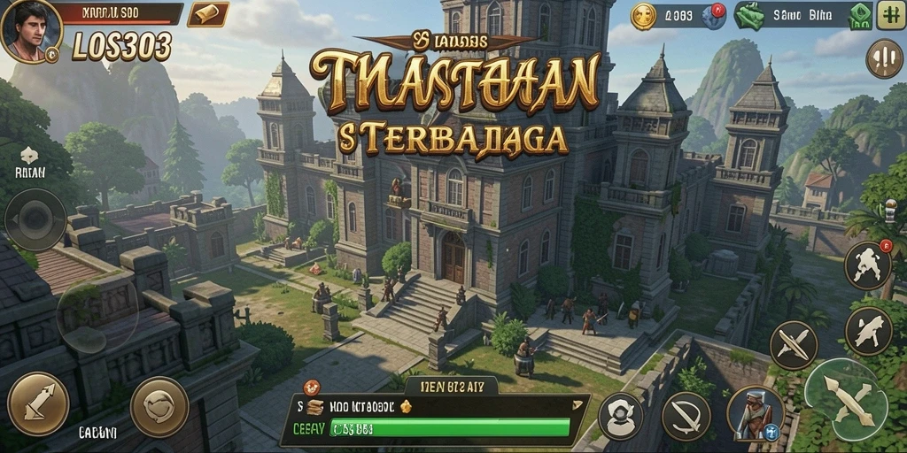 Tampilan gameplay LOS303 yang mendebarkan di Tower Defense.