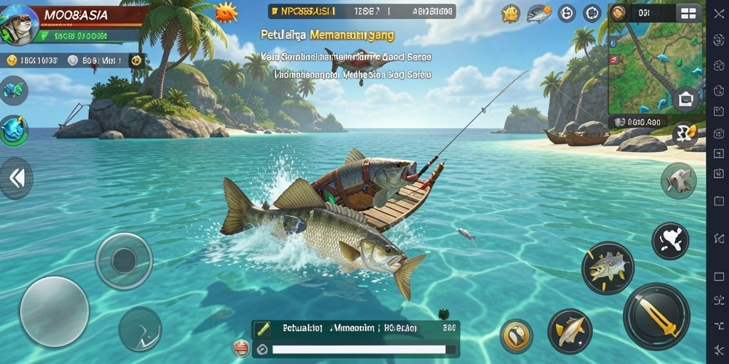 Tangkapan ikan besar dalam gameplay MPO88ASIA yang menegangkan.